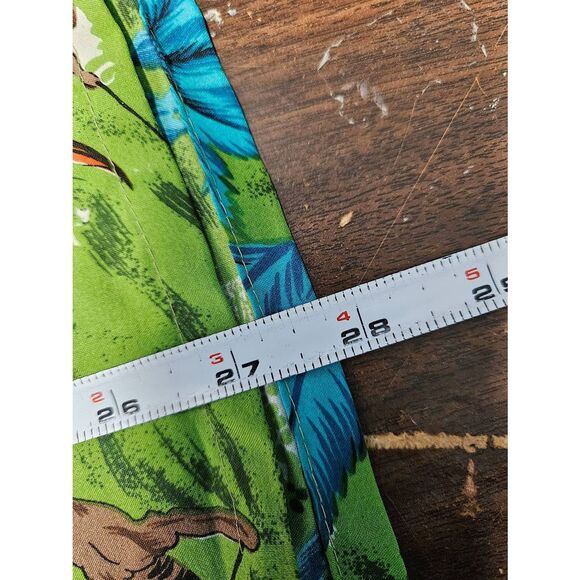 Vancort Vintage 70's Hawaiian Shirt Short Sleeve Mens Size Large - Picture 9 of 9